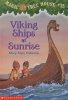  Viking ships at sunrise