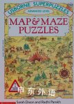 Map & Maze Puzzles Usborne Superpuzzles Advanced Level Barbara Chase Edith N.; Reid