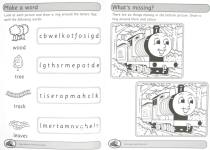 Thomas and Friends Edward Goes to the Woods: Activity Reading Tracing 