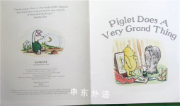 Winnie the Pooh and friends:Piglet does a very grand thing