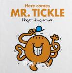 Here comes Mr Tickle Roger Hargreaves