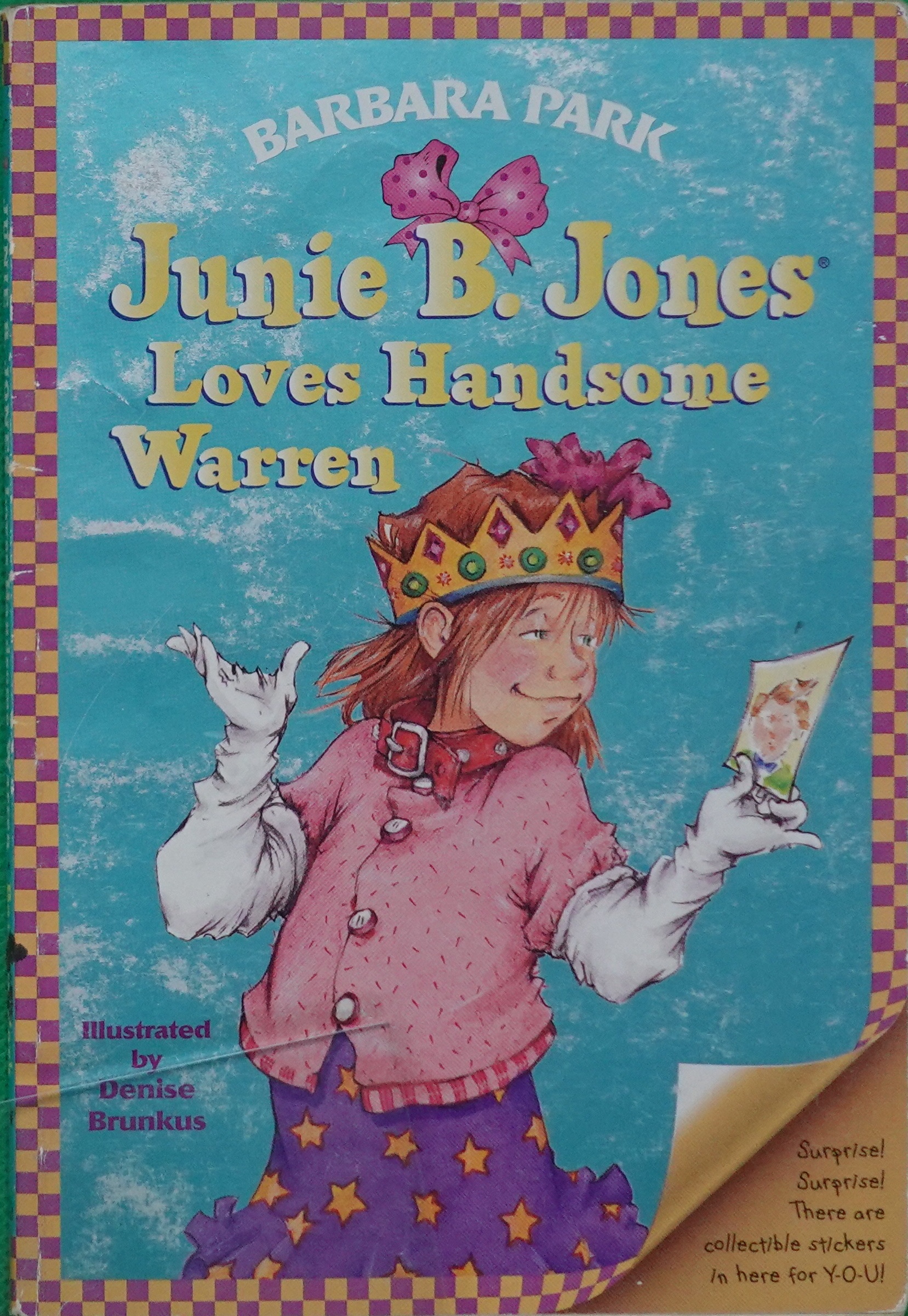 Junie B. Jones Loves Handsome Warren_最喜欢的人物_系列读物_儿童图书_进口图书_进口书,原版书,绘本书 ...