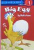 Big Egg Step-Into-Reading Step 1
