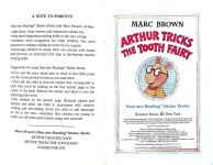 Arthur Tricks the Tooth Fairy Step-Into-Reading Step 3