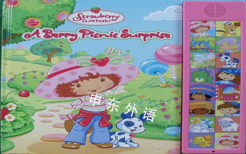 A Strawberry Shortcake Berry Picnic Surprise Deluxe Sound Storybook 系列读物 儿童图书 进口图书 进口书 原版书 绘本书 英文原版图书 儿童纸板书 外语图书 进口儿童书 原版儿童书