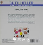 Mine, All Mine!:A Book About Pronouns