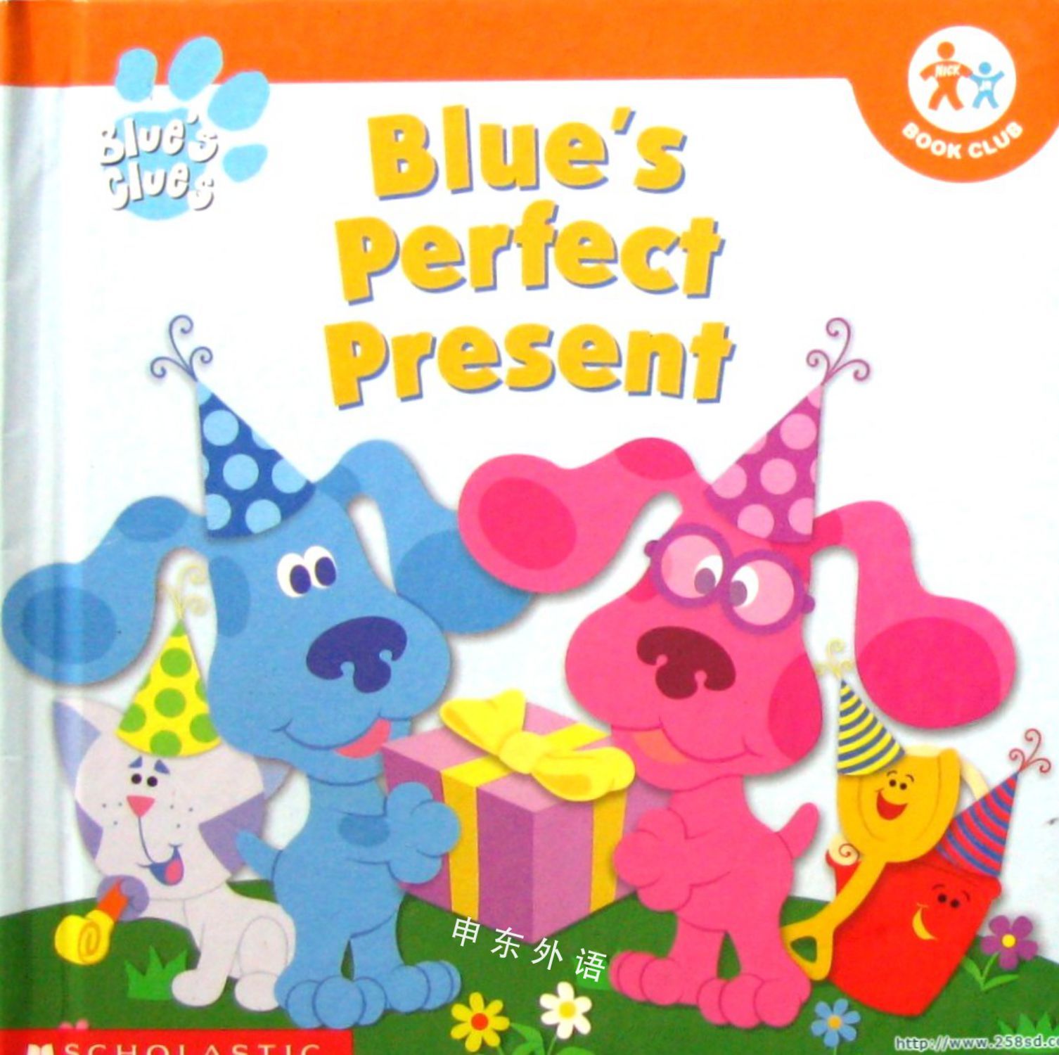 Blues Clues Blues Perfect Present 蓝色的线索 电视 热门人物 儿童图书 进口图书 进口书 原版书 绘本书 英文 原版图书 儿童纸板书 外语图书 进口儿童书 原版儿童书