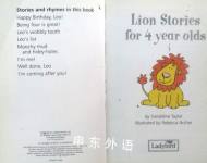 Lion Stories for 4 Year Olds
