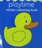 Playtime Sticker Colouring Book First Activity