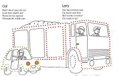 Zoom dot to dot colouring