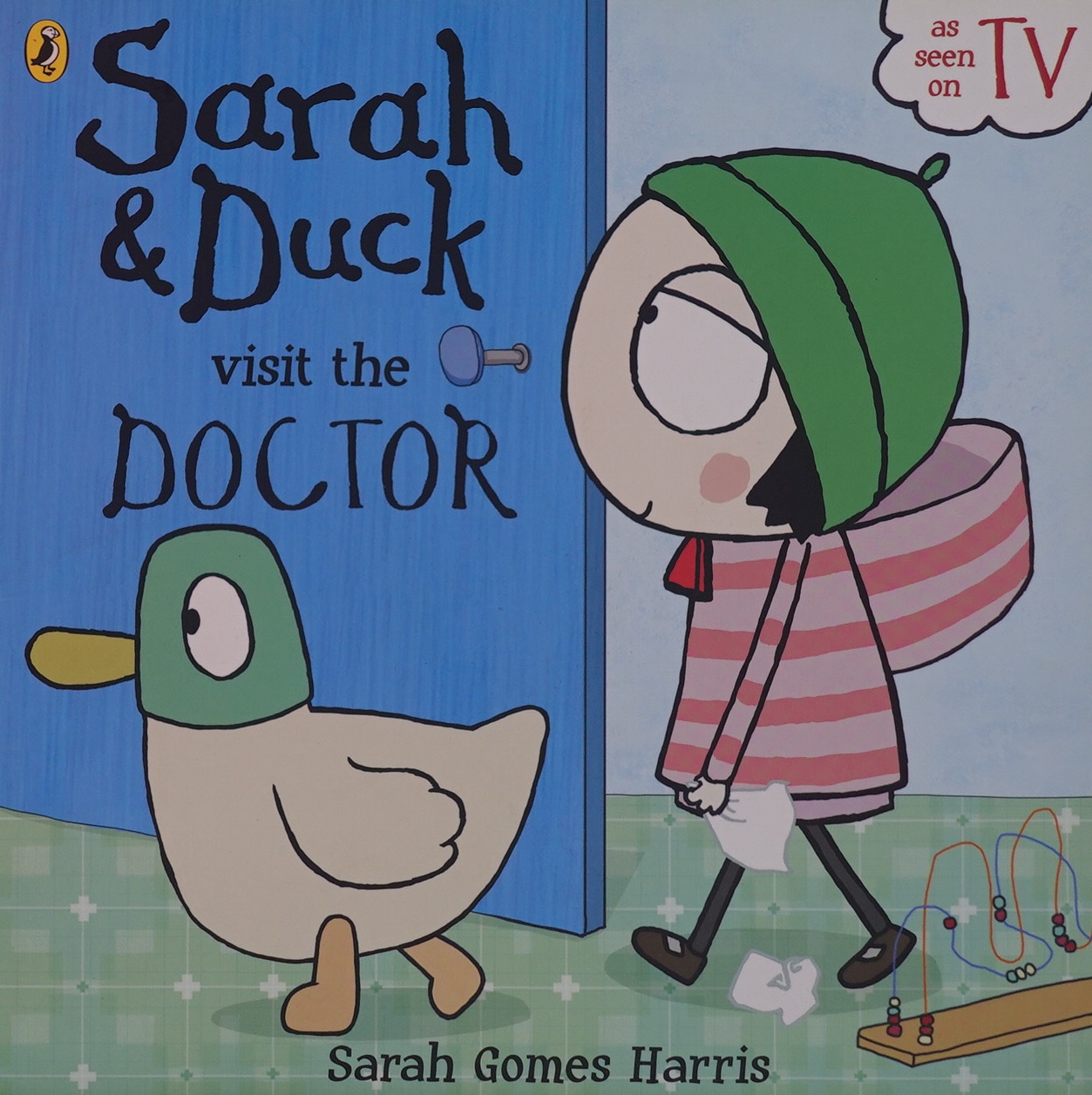 sarah and duck visit the doctor_作者與插畫_兒童圖書_進口圖書