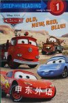 Old New Red Blue! Step into Reading Cars movie tie in RH Disney