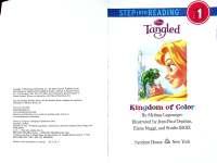 Tangled: Kingdom of Color Step Into Reading Step 1