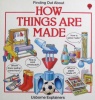 How Things are Made (Usborne Explainers)