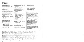 Science with Magnets