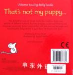 Thats Not My Puppy Usborne Touchy-Feely Board Books