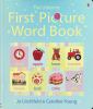 First Picture Word Book(Usborne First Picture )