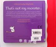Thats Not My Monster (Usborne Touchy-Feely)