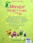 Monster Things to Make and Do