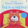 Usborne Phonics Readers;Ted in a red bed