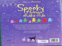 Usborne Activities Spooky Things to Make and Do
