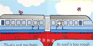 Usborne touchy-feely books: That's not my train