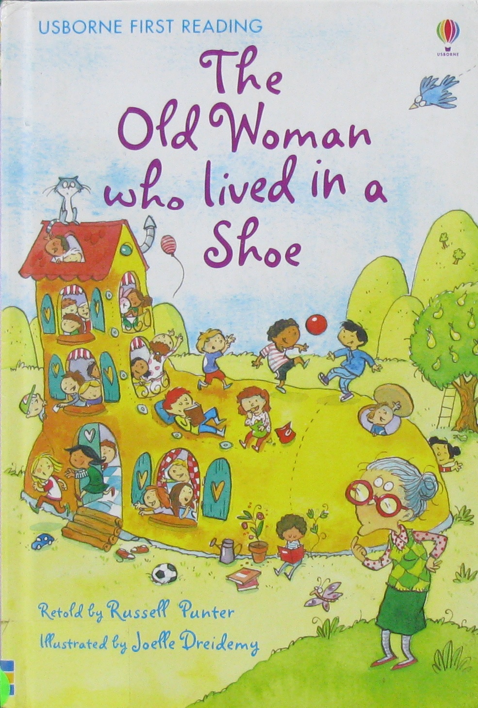 usborne first reading: the old woman who lived in a shoe