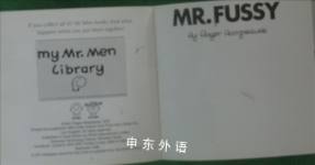 Mr. Fussy
