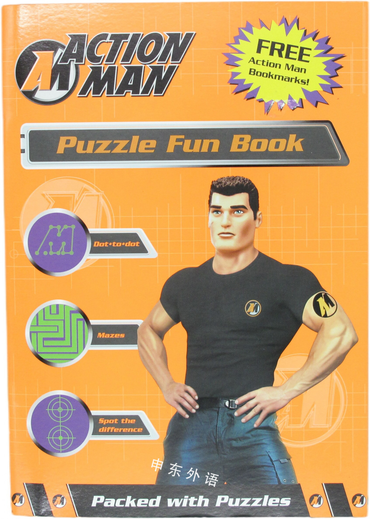 action man:puzzle fun book