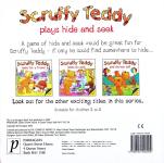 Scruffy Teddy plays hide and seek