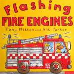Flashing fire engines Tony Mitton