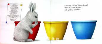 White Rabbits Color Book