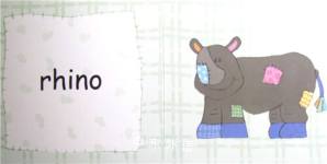 A Baby First Word Book of Wild Animals (Animal Patch)