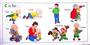 ABCs for Caillou and Me Caillou Concept Book