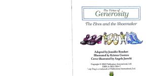 The Elves and the Shoemaker