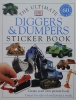 The Ultimate Sticker Book: Diggers and Dumpers