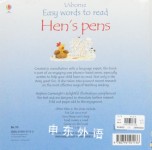 Hen's Pens (Easy Words to Read)