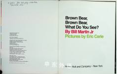 Brown Bear Brown Bear What Do You See