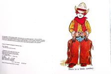 THE LITTLE COWBOY AND THE BIG COWBOY