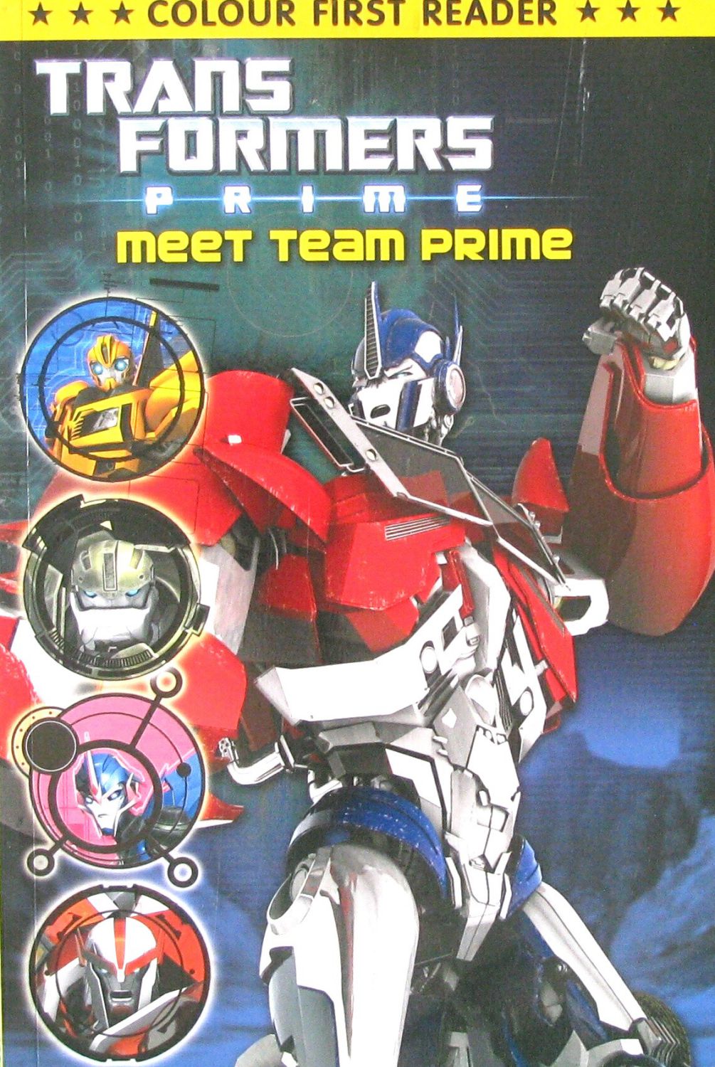 Transformers Prime: Meet Team Prime_系列读物_儿童图书_进口图书_