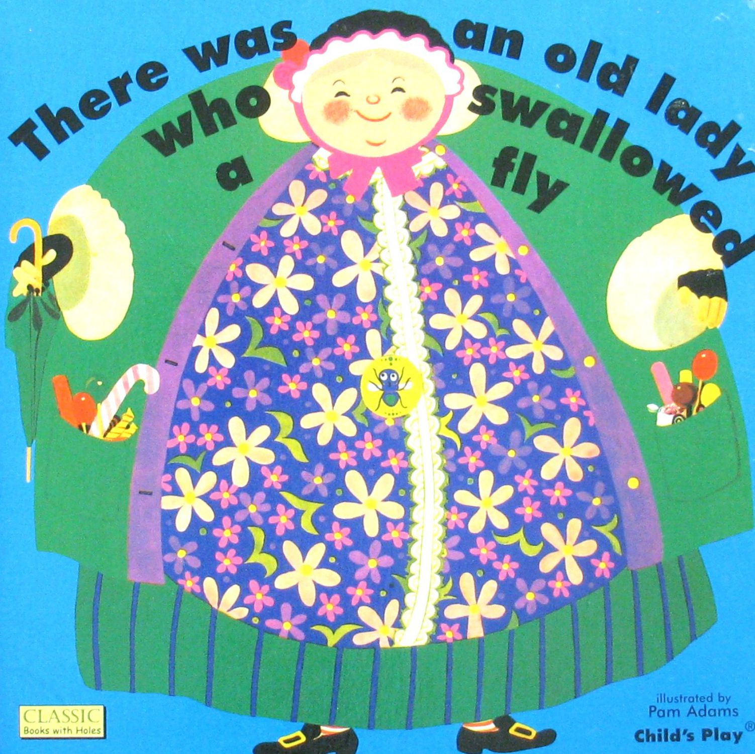 there was an old lady who swallowed a fly by pam adams