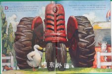 duck on tractor