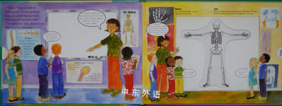 A Magic Skeleton Book: The Human Body 