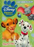 Disney Animal Friends Playful Pals Giant Book to Color Disney Enterprises Inc