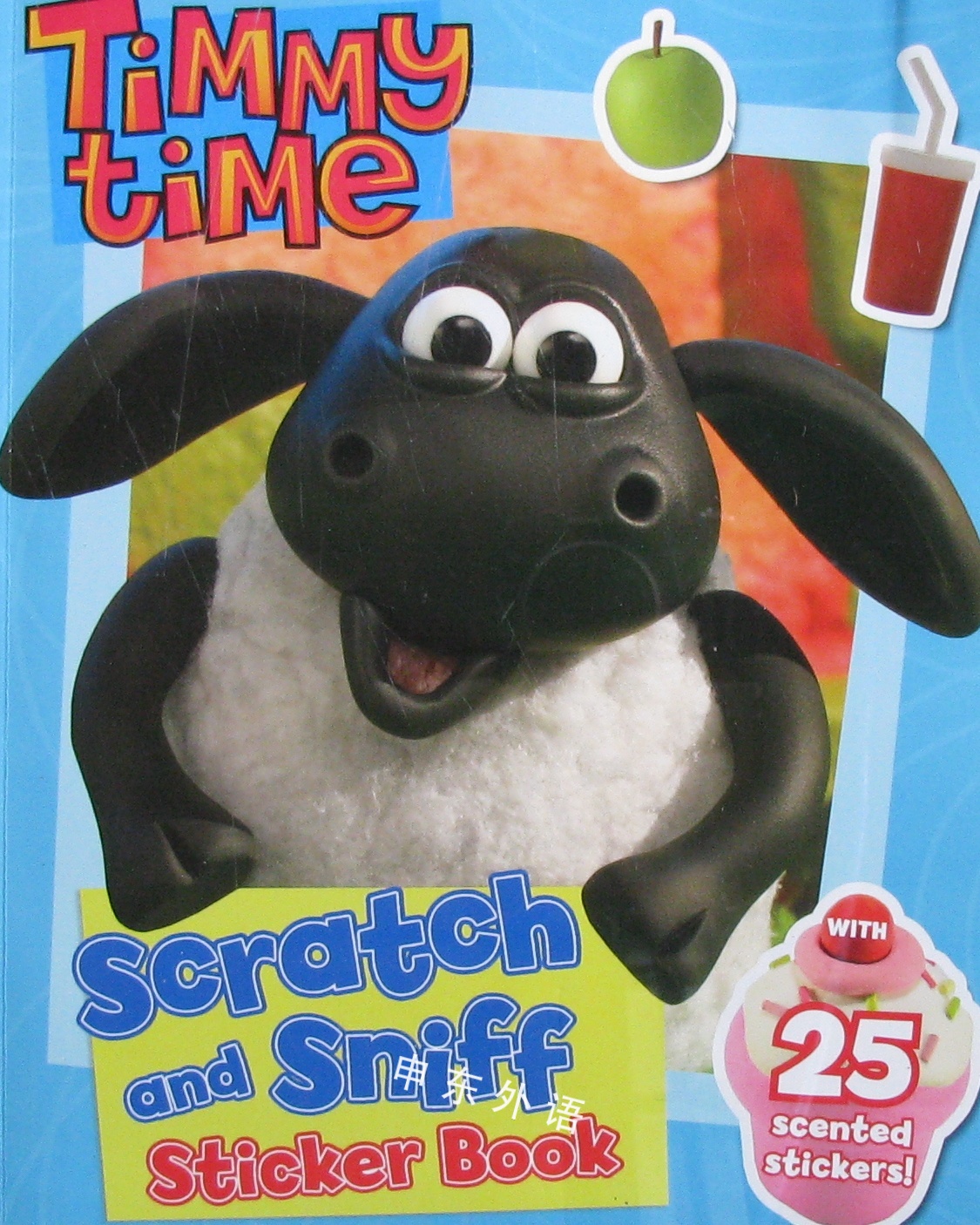 timmy time scratch and sniff sticker book