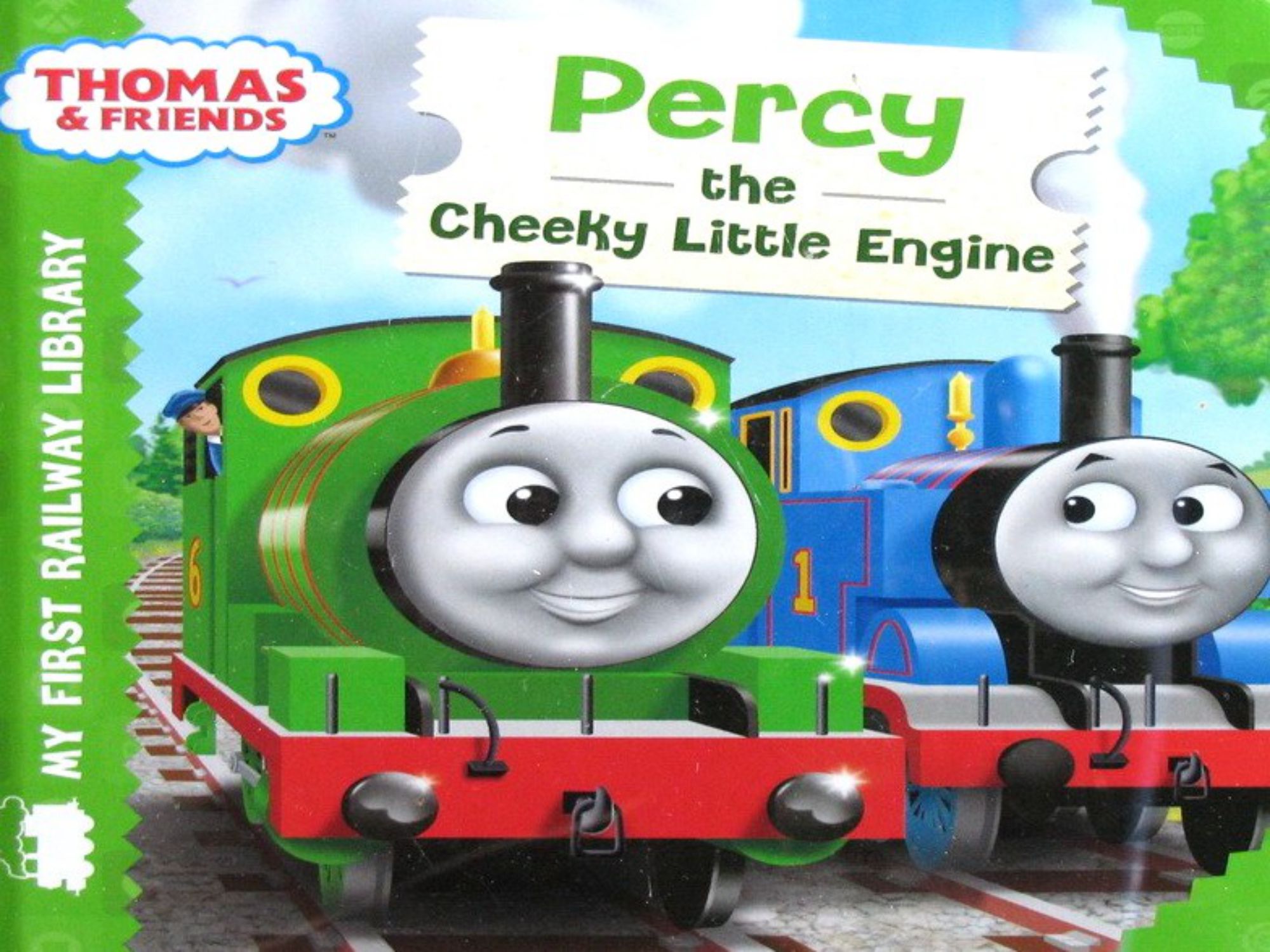 Thomas And Friends My First Railway Library Percy The - 