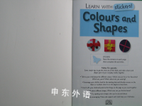 DK Learn with Stickers! Colours and Shapes