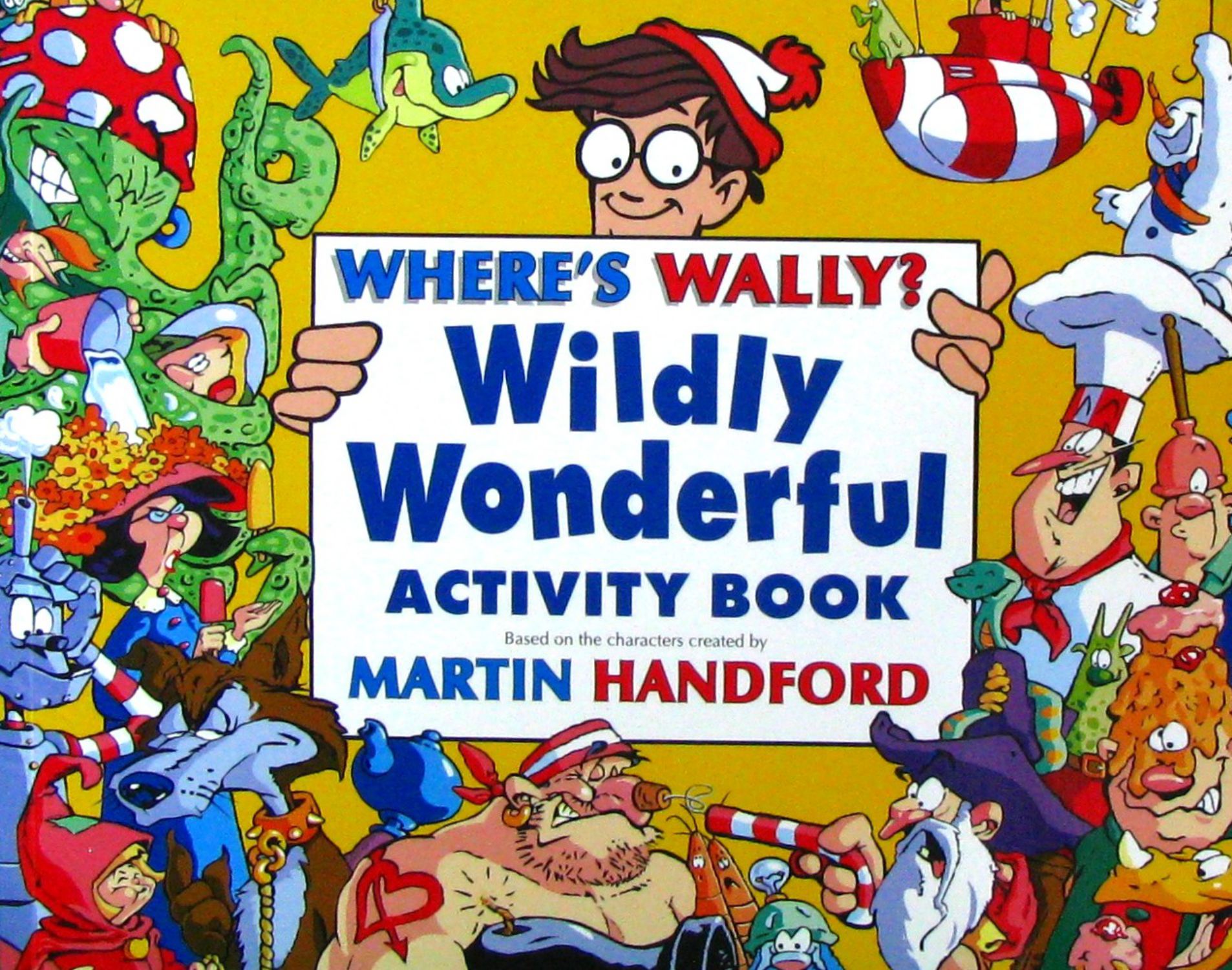wheres wally: wildly wonderful activity book