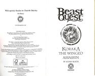 Beast Quest 51 Koraka the Winged Assassin