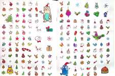My Christmas Doodle and Sticker Book